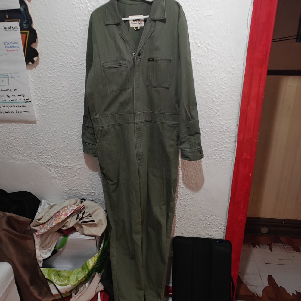 Lee Olive Green Women's Jumpsuit